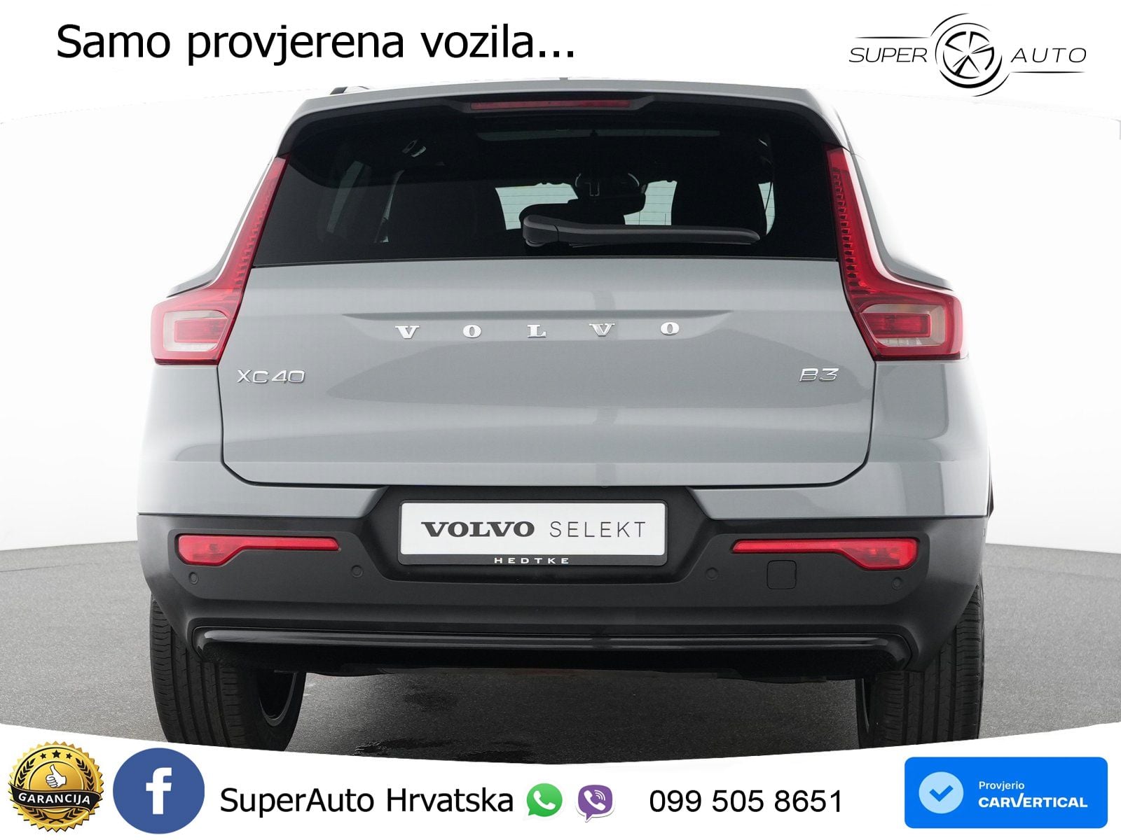 Volvo XC40 2.0 B3 163 KS Automatic LED+GR SJED+ACC