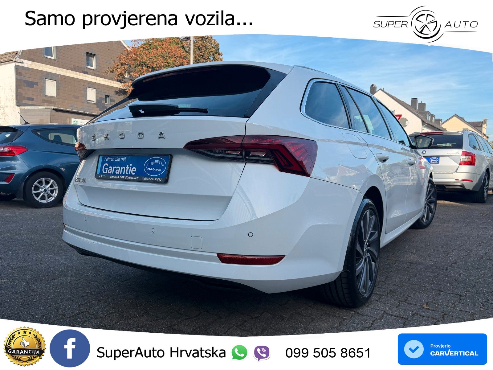Škoda Octavia Combi 2.0 TDI (150 KS) DSG LED+GR SJED+ACC