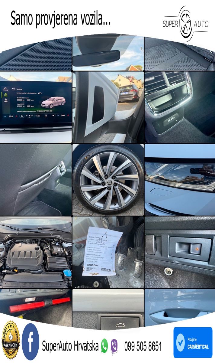 Škoda Octavia Combi 2.0 TDI (150 KS) DSG LED+GR SJED+ACC