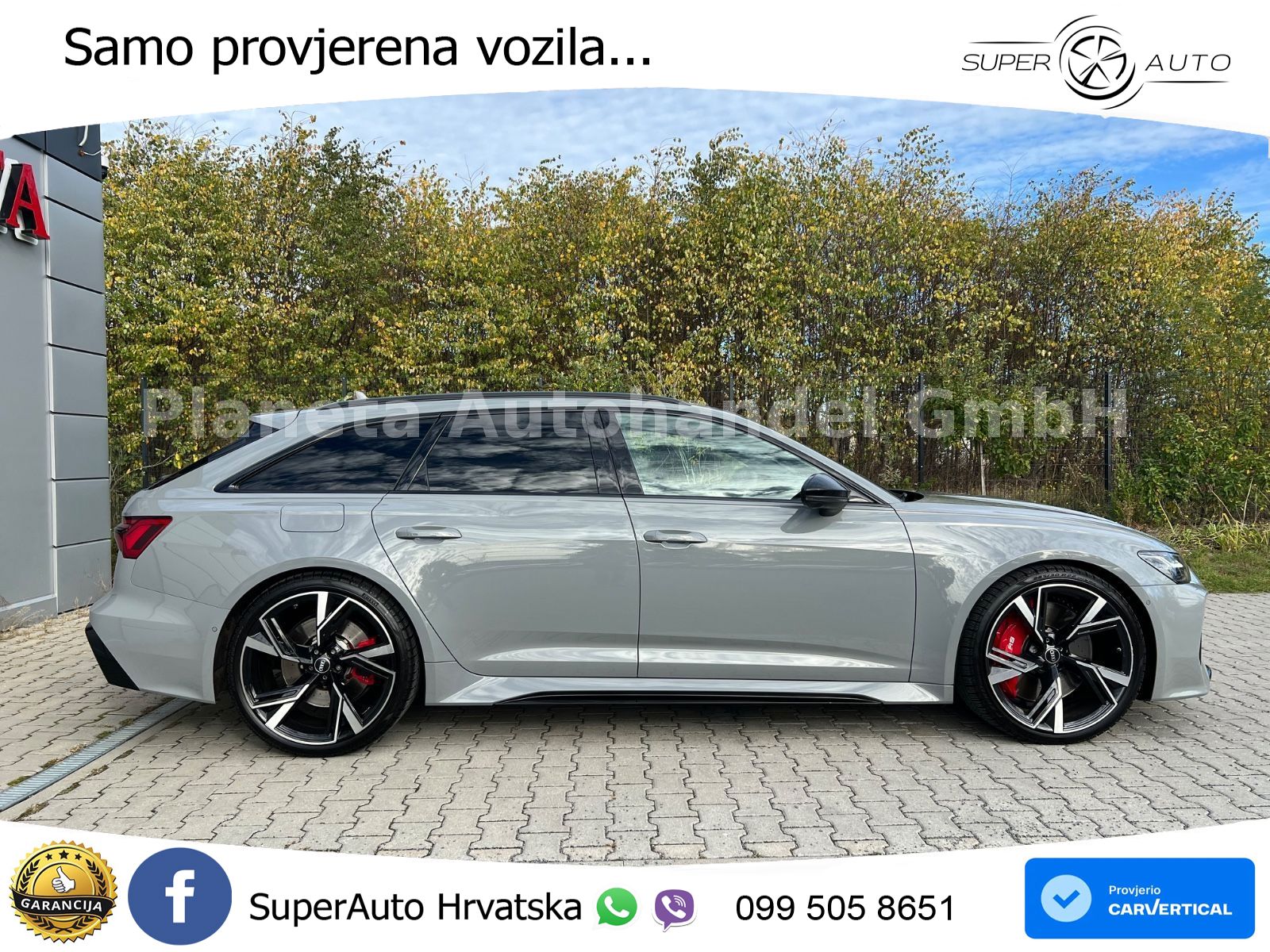 Audi RS6 Avant 4.0 TFSI V8 (600 KS) quattro Tiptronic