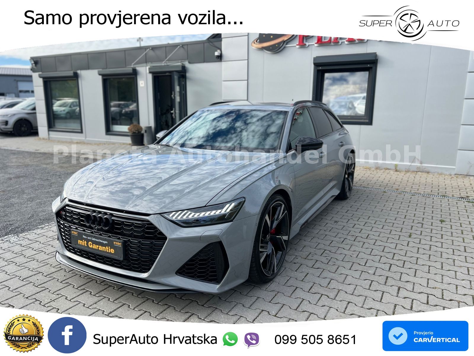 Audi RS6 Avant 4.0 TFSI V8 (600 KS) quattro Tiptronic