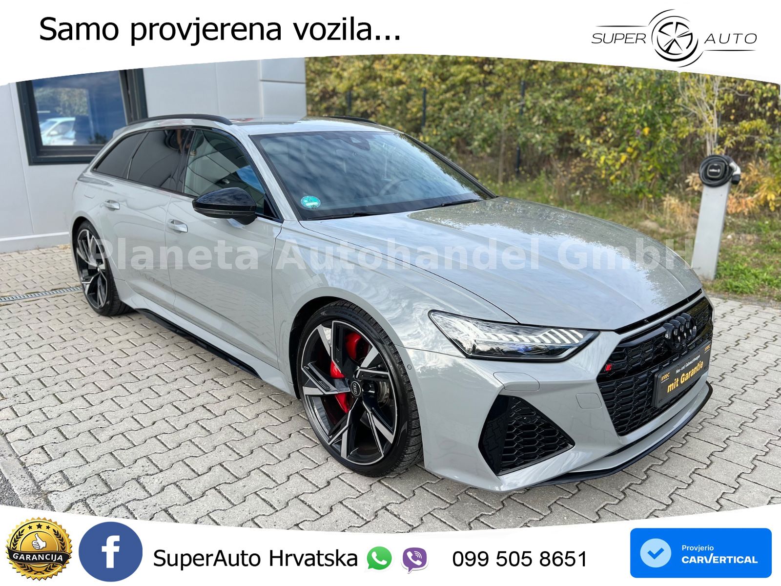 Audi RS6 Avant 4.0 TFSI V8 (600 KS) quattro Tiptronic