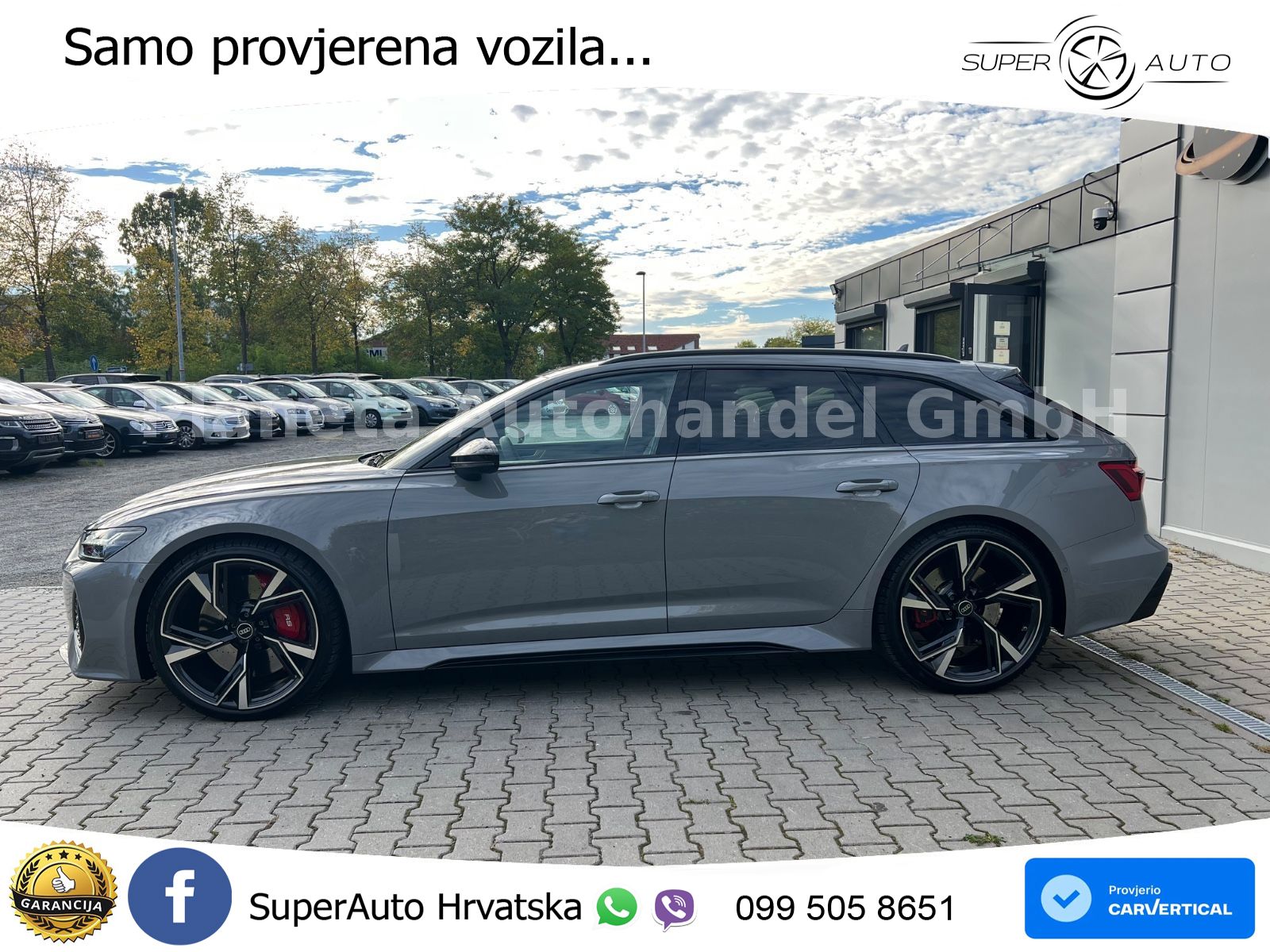 Audi RS6 Avant 4.0 TFSI V8 (600 KS) quattro Tiptronic