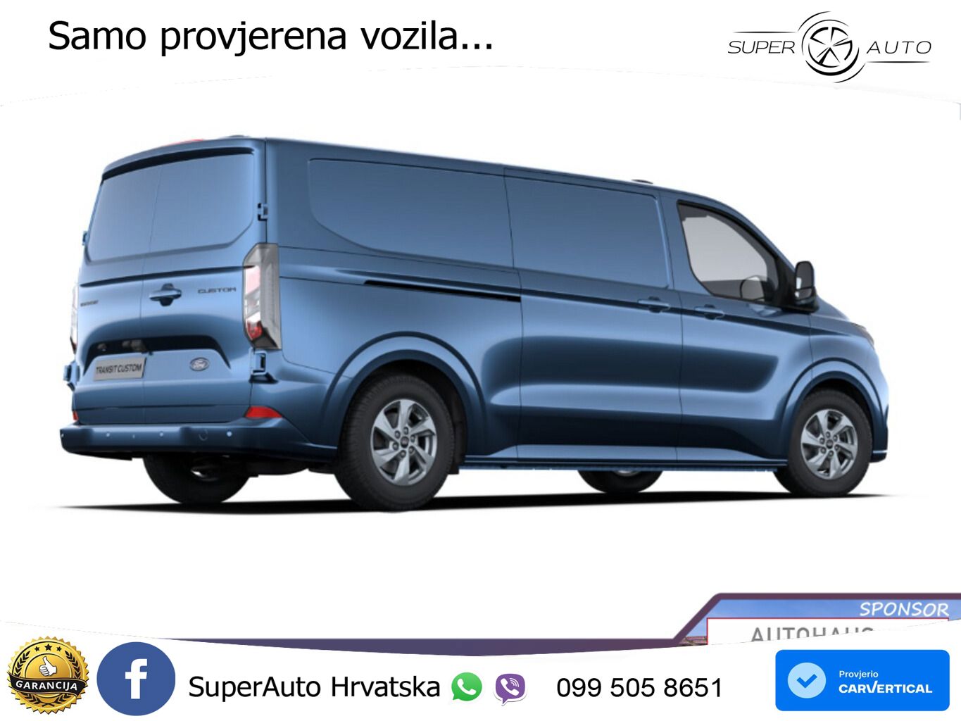 Ford Transit Custom Limited 320L2 LED SHZ UVP-40%* 150 KS