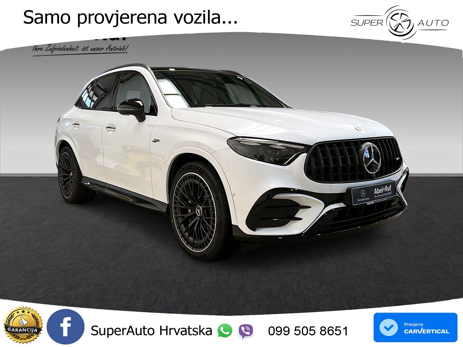 Mercedes AMG GLC 53 (449 KS) 4MATIC+ AMG SPEEDSHIFT TCT 9G ACC+GR SJED+360+PANO