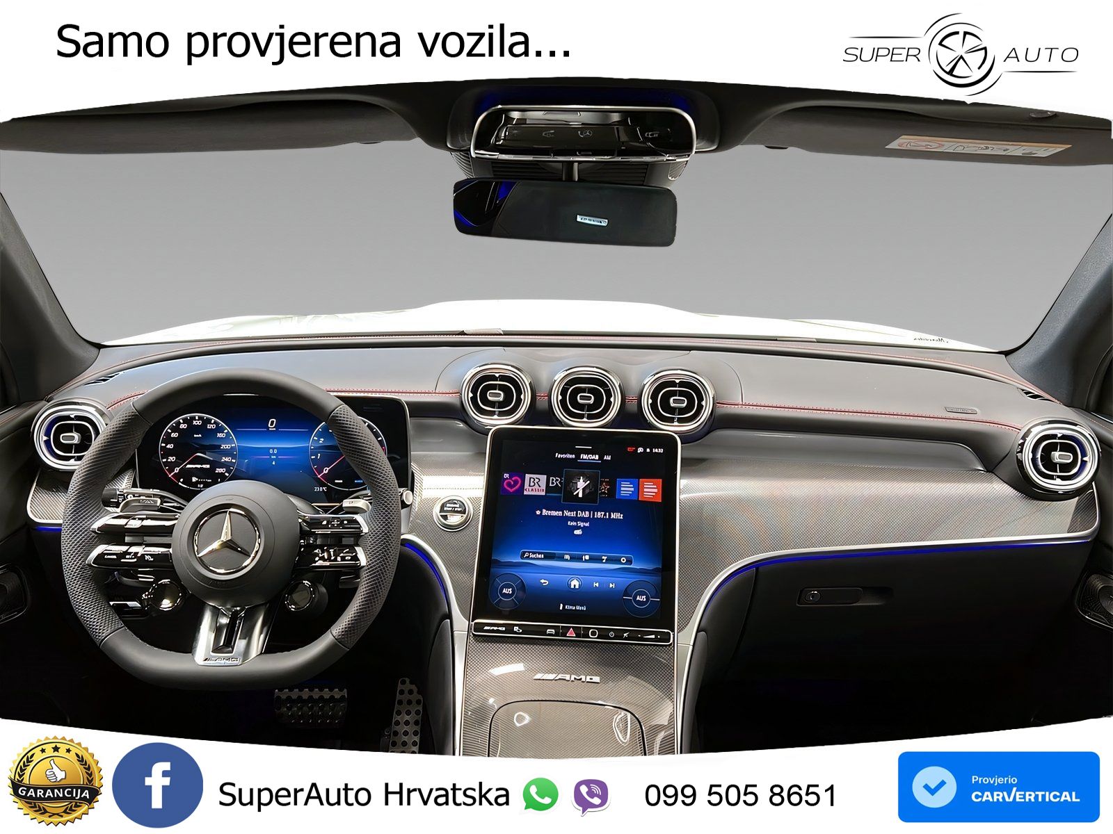Mercedes AMG GLC 53 (449 KS) 4MATIC+ AMG SPEEDSHIFT TCT 9G ACC+GR SJED+360+PANO