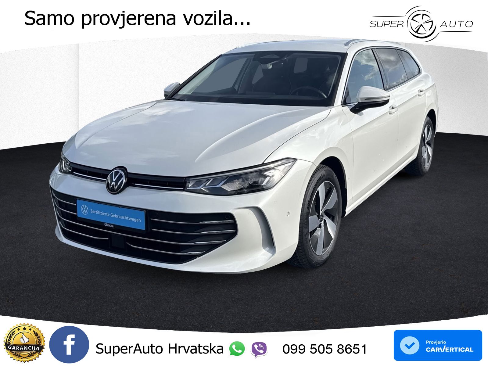 Volkswagen Passat Variant 1.5 eTSI (150 KS) DSG Business LED+GR SJED+ACC