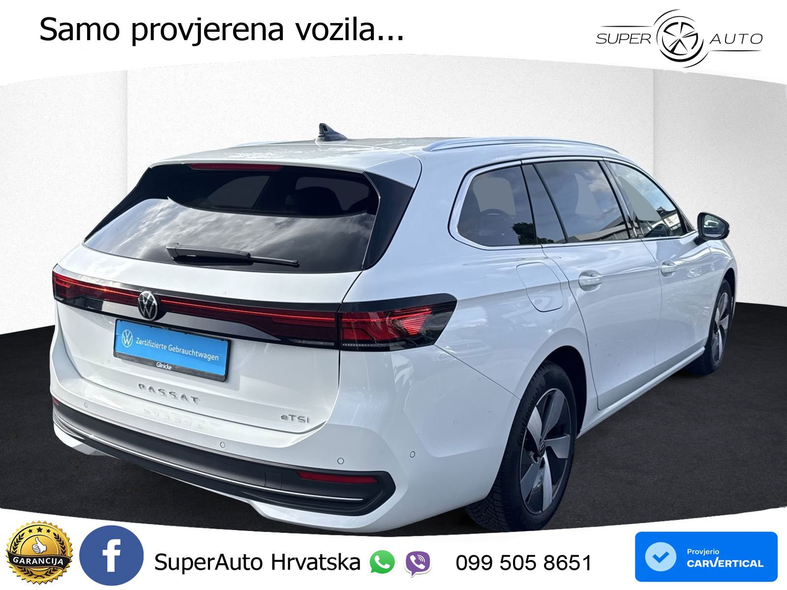 Volkswagen Passat Variant 1.5 eTSI (150 KS) DSG Business LED+GR SJED+ACC