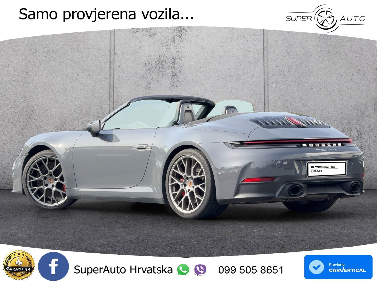 Porsche 911 Carrera GTS Cabriolet 3.0 (480 KS) PDK MATRIX+GR SJED+KAM