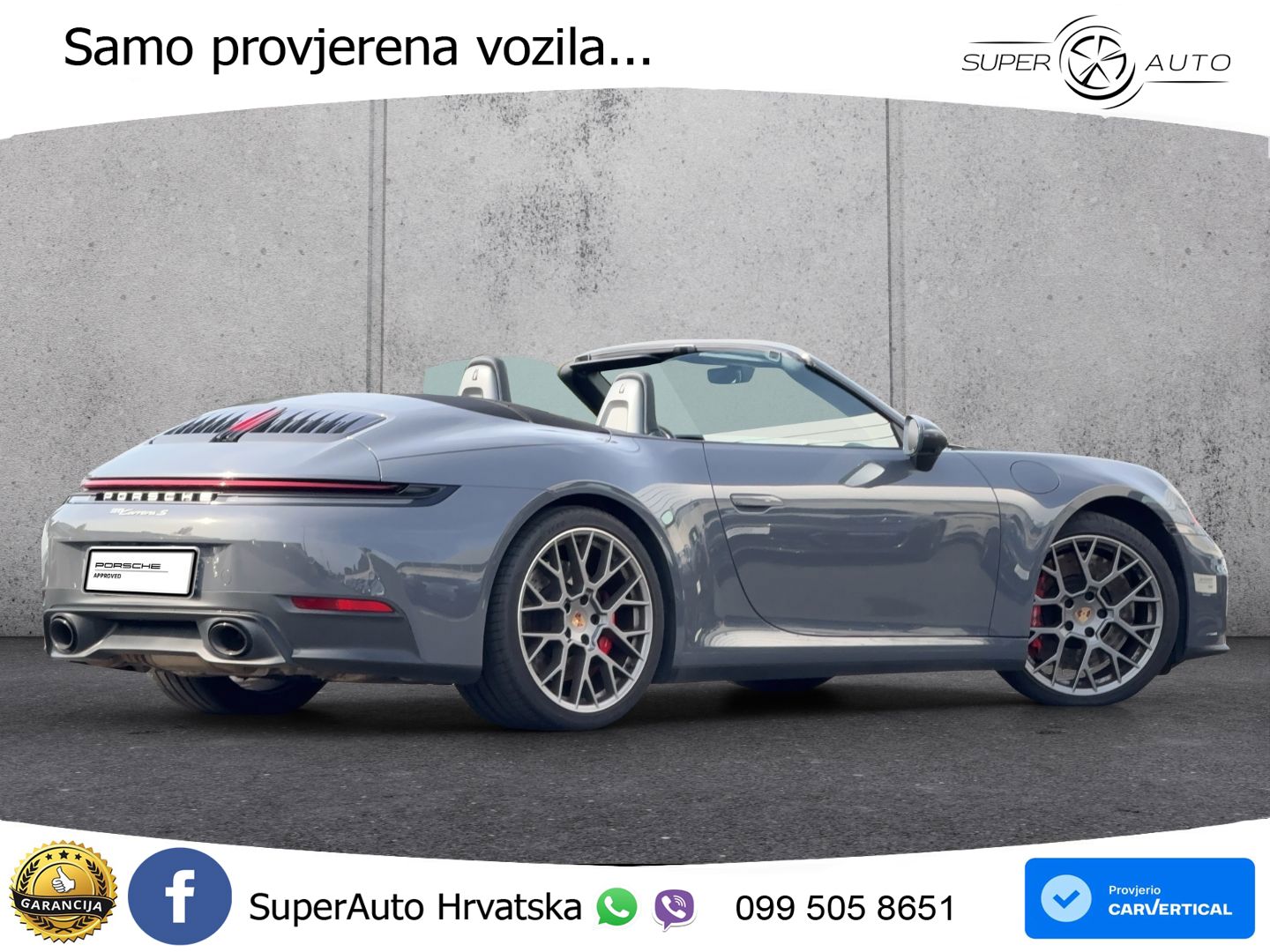 Porsche 911 Carrera GTS Cabriolet 3.0 (480 KS) PDK MATRIX+GR SJED+KAM