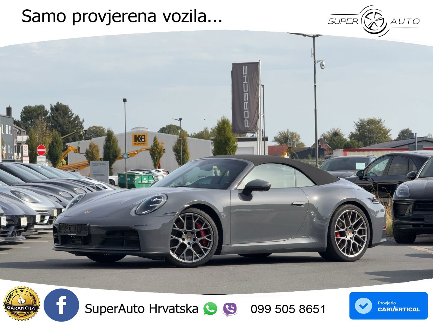 Porsche 911 Carrera GTS Cabriolet 3.0 (480 KS) PDK MATRIX+GR SJED+KAM