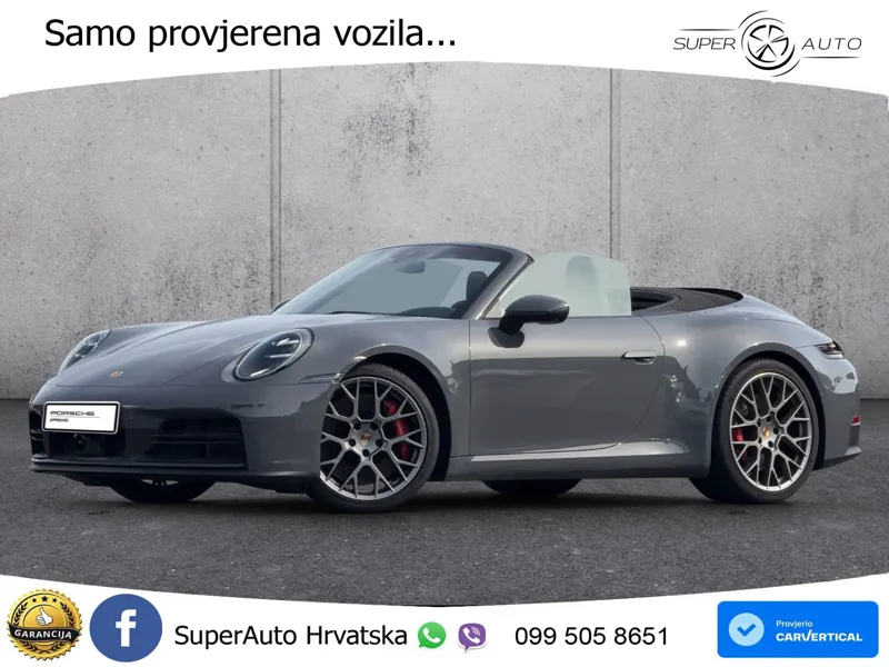 Porsche 911 Carrera GTS Cabriolet 3.0 (480 KS) PDK MATRIX+GR SJED+KAM