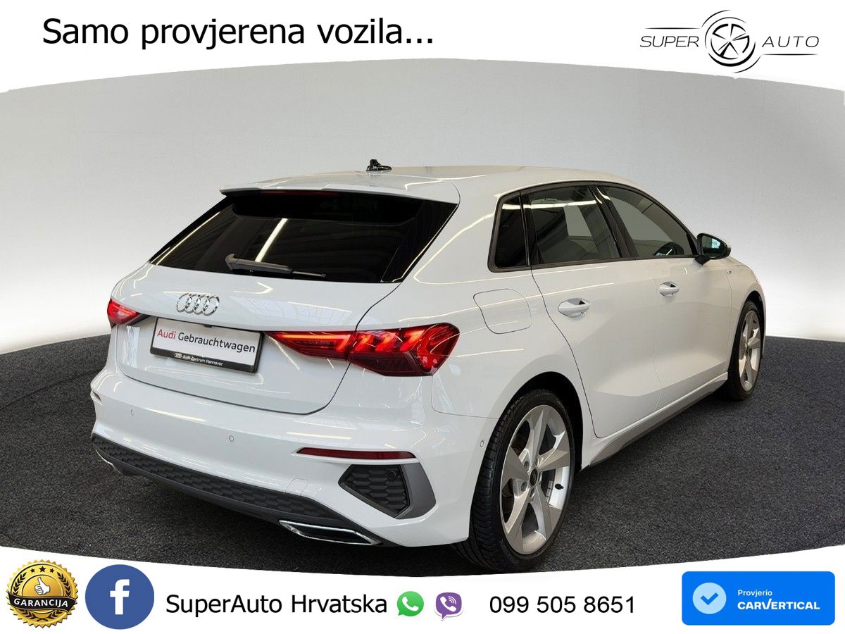 Audi A3 35 TFSI (150 KS) S tronic S line LED+GR SJED+ACC