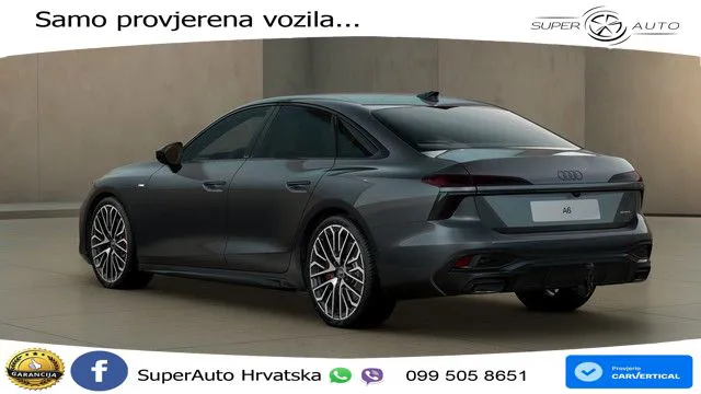 Audi A6 3.0 TFSI V6 (367 KS) quattro S tronic S line LED+GR SJED+ACC