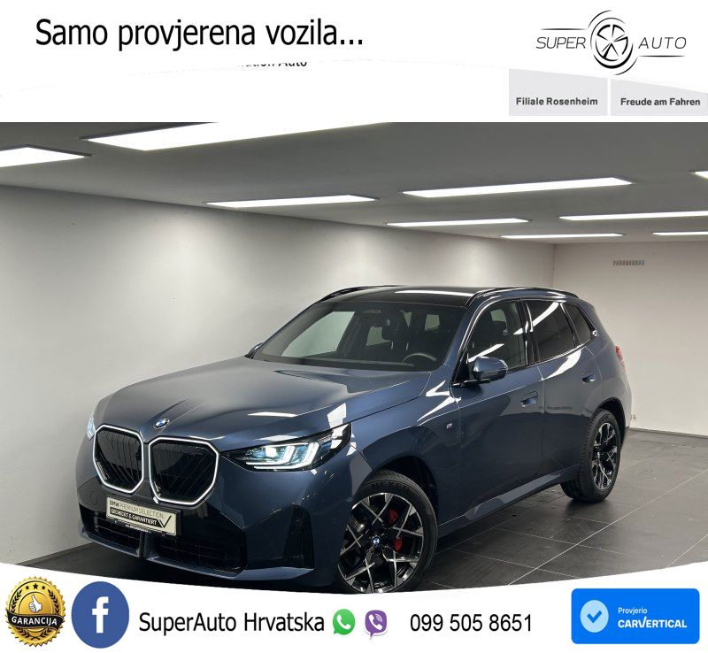 BMW X3 20d xDrive Steptronic M Sport ACC+GR SJED+360+PANO