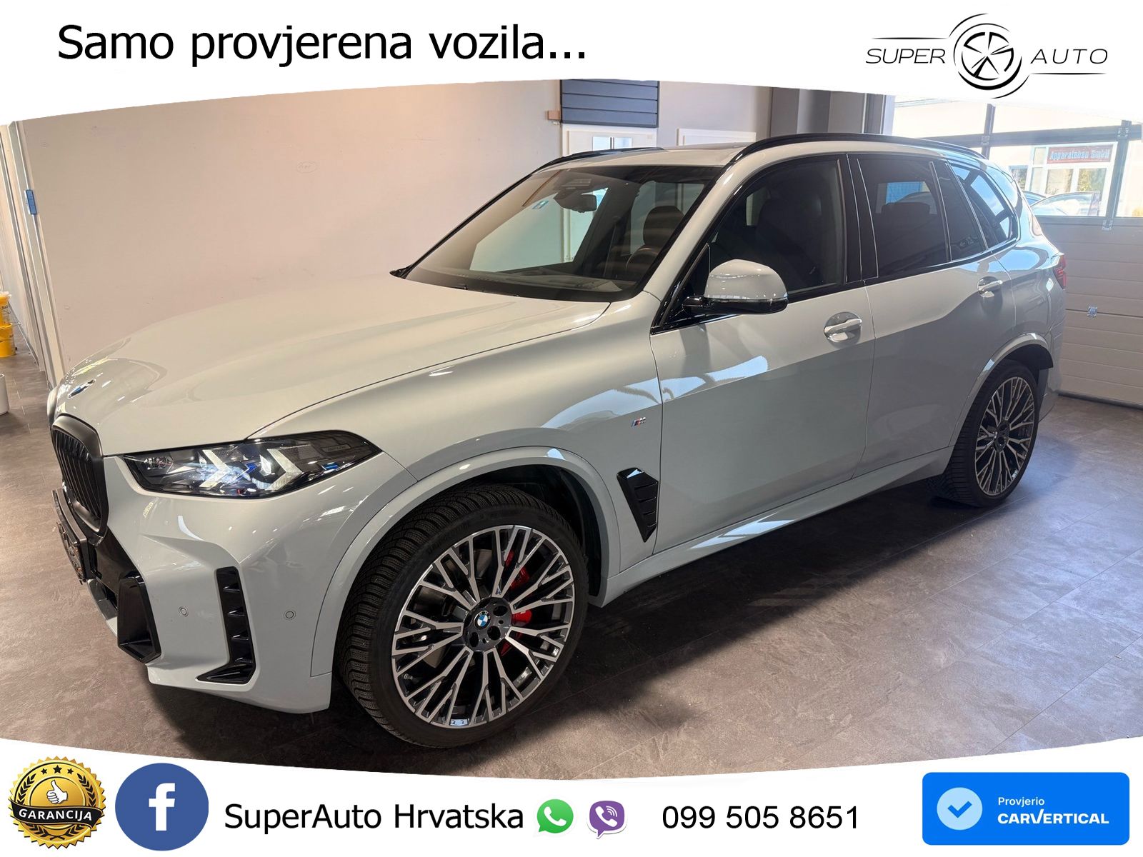 BMW X5 30d (298 KS) xDrive Steptronic M Sport ZRAČNI+ACC+GR SJED+KAM+PANO
