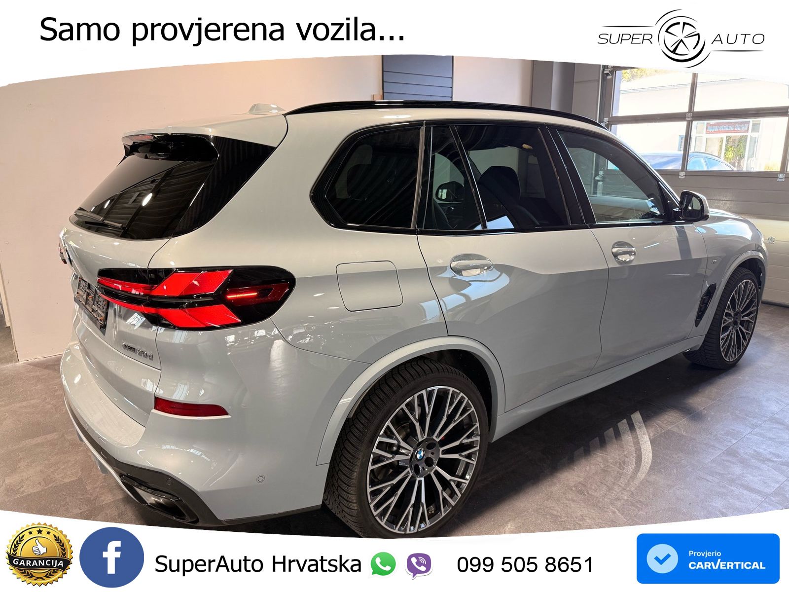 BMW X5 30d (298 KS) xDrive Steptronic M Sport ZRAČNI+ACC+GR SJED+KAM+PANO