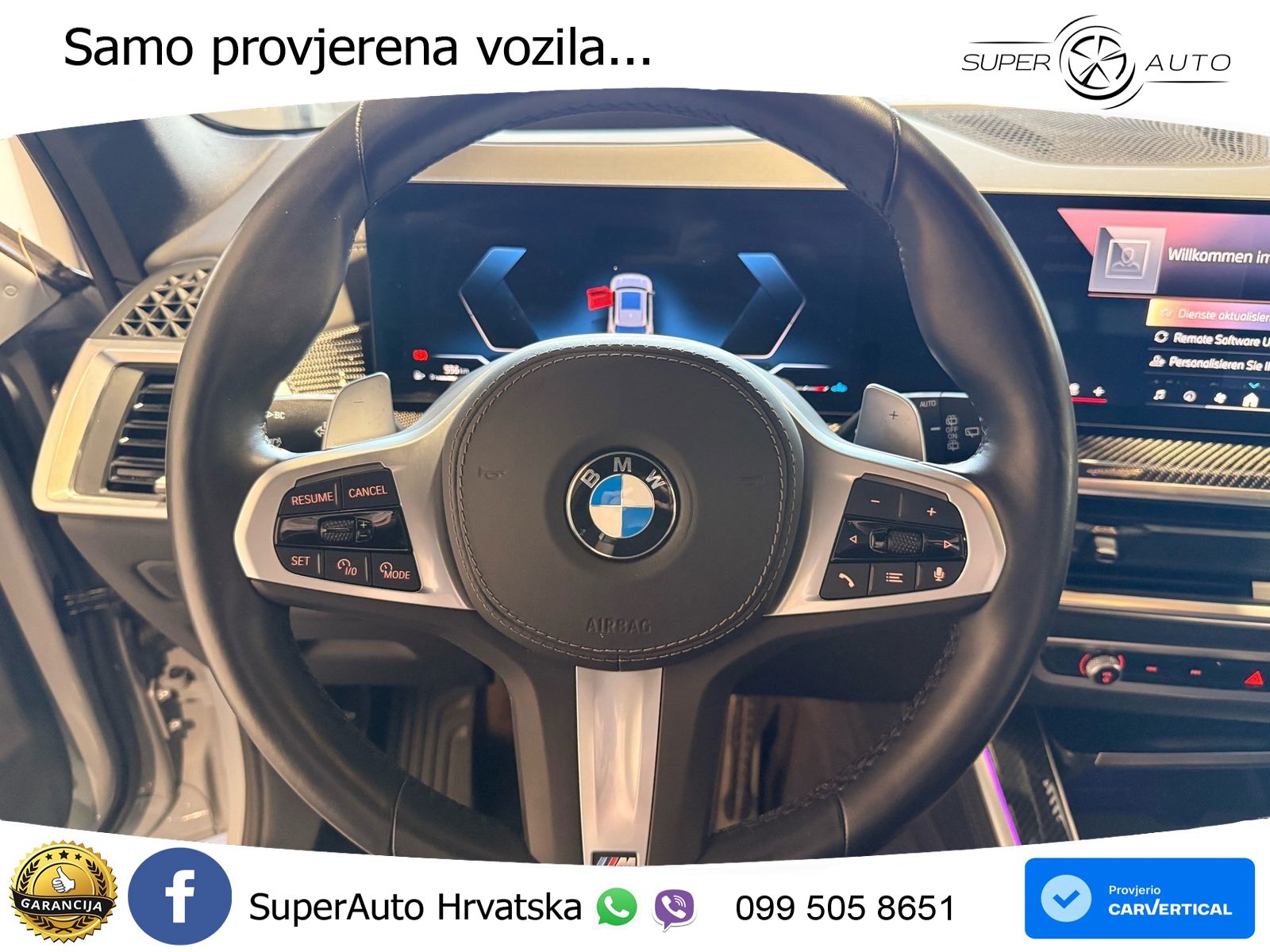 BMW X5 30d (298 KS) xDrive Steptronic M Sport ZRAČNI+ACC+GR SJED+KAM+PANO