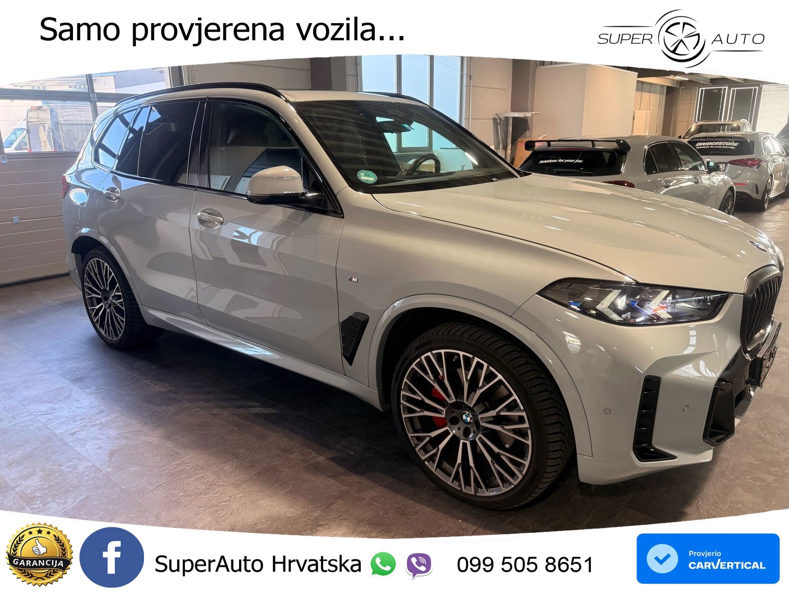 BMW X5 30d (298 KS) xDrive Steptronic M Sport ZRAČNI+ACC+GR SJED+KAM+PANO