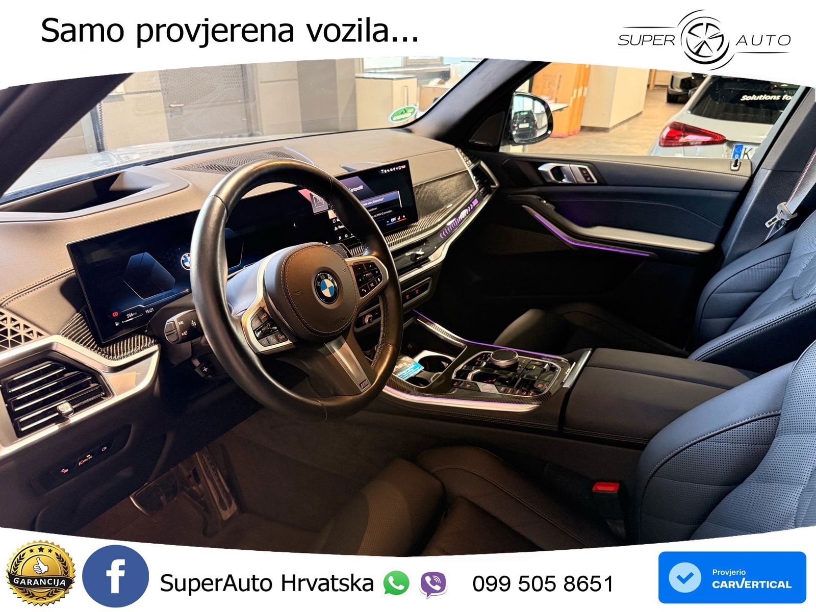 BMW X5 30d (298 KS) xDrive Steptronic M Sport ZRAČNI+ACC+GR SJED+KAM+PANO