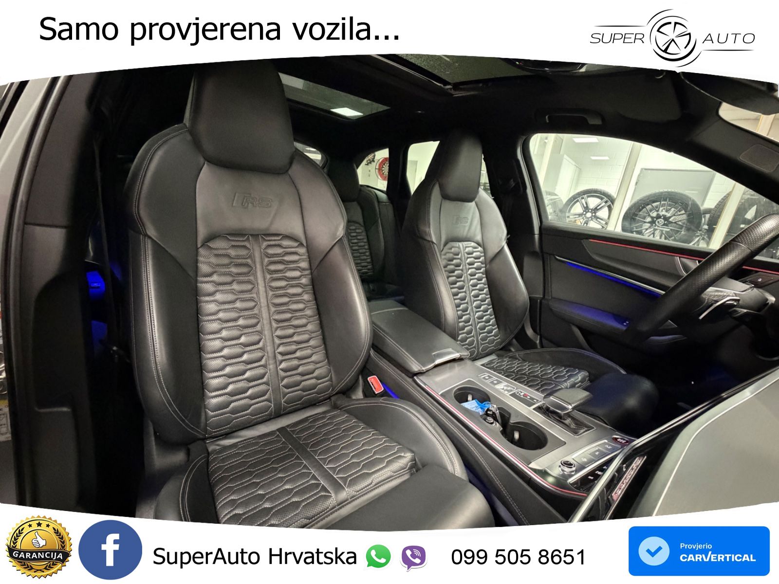 Audi RS6 Avant 4.0 TFSI V8 (600 KS) quattro Tiptronic LED+GR SJED+ACC