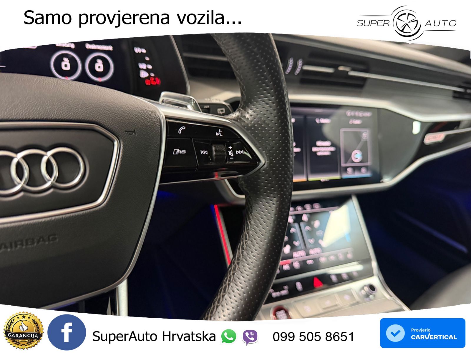 Audi RS6 Avant 4.0 TFSI V8 (600 KS) quattro Tiptronic LED+GR SJED+ACC
