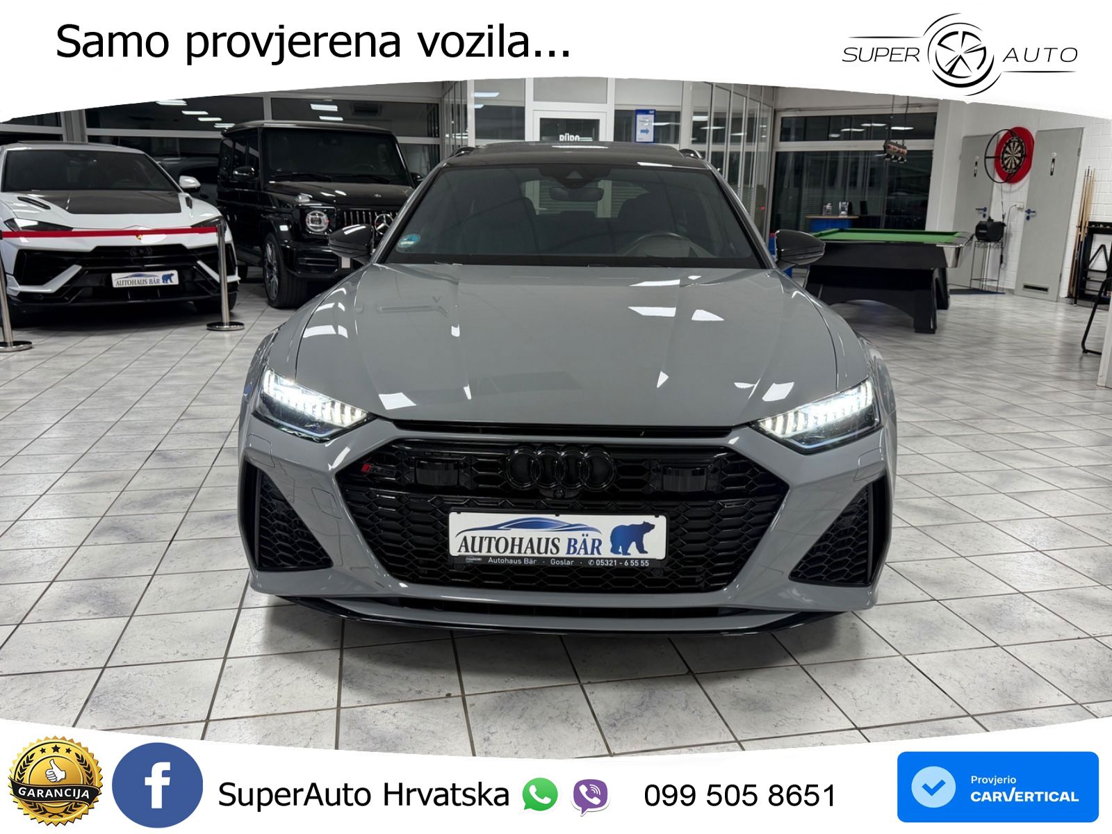 Audi RS6 Avant 4.0 TFSI V8 (600 KS) quattro Tiptronic LED+GR SJED+ACC