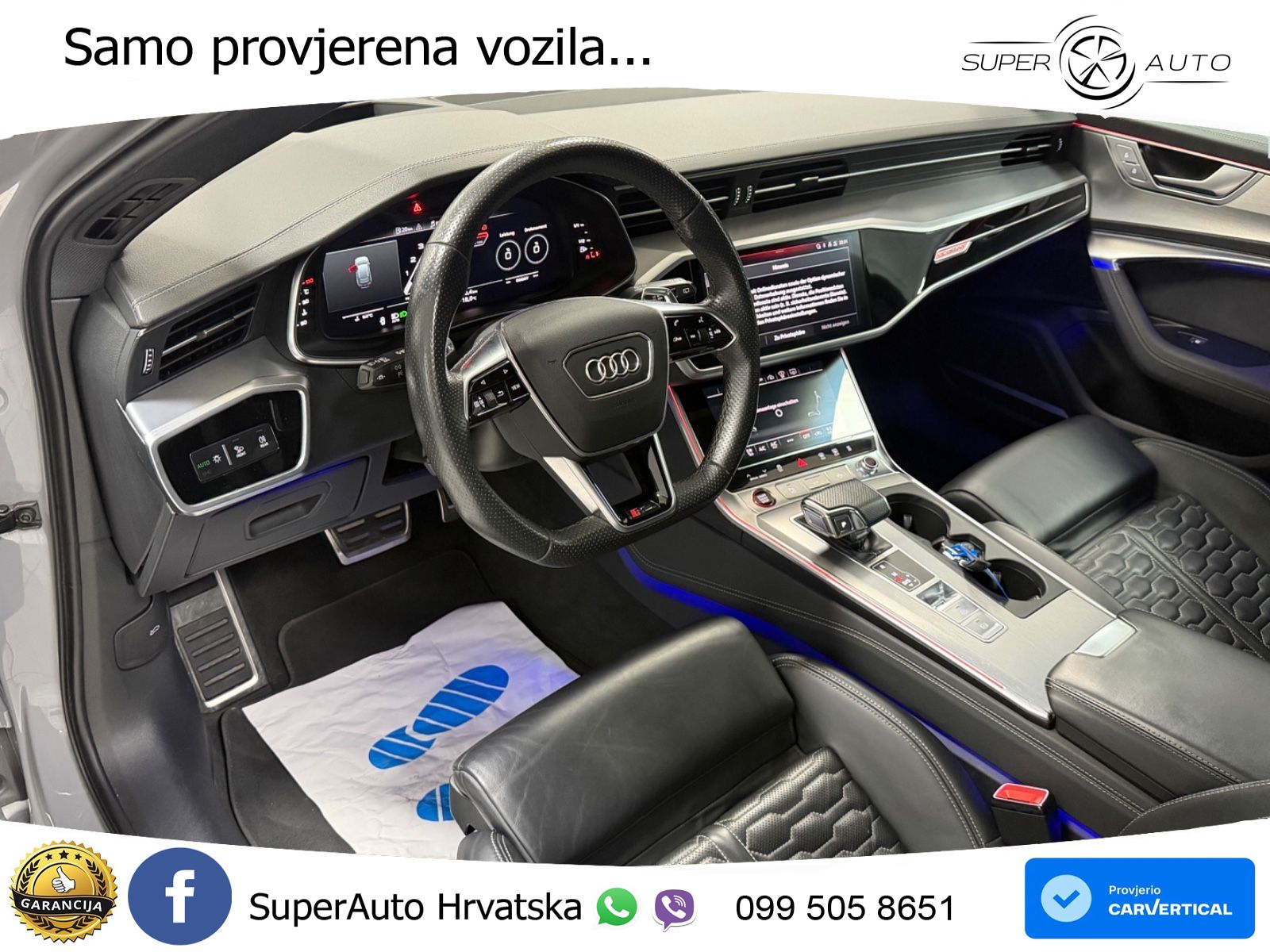 Audi RS6 Avant 4.0 TFSI V8 (600 KS) quattro Tiptronic LED+GR SJED+ACC