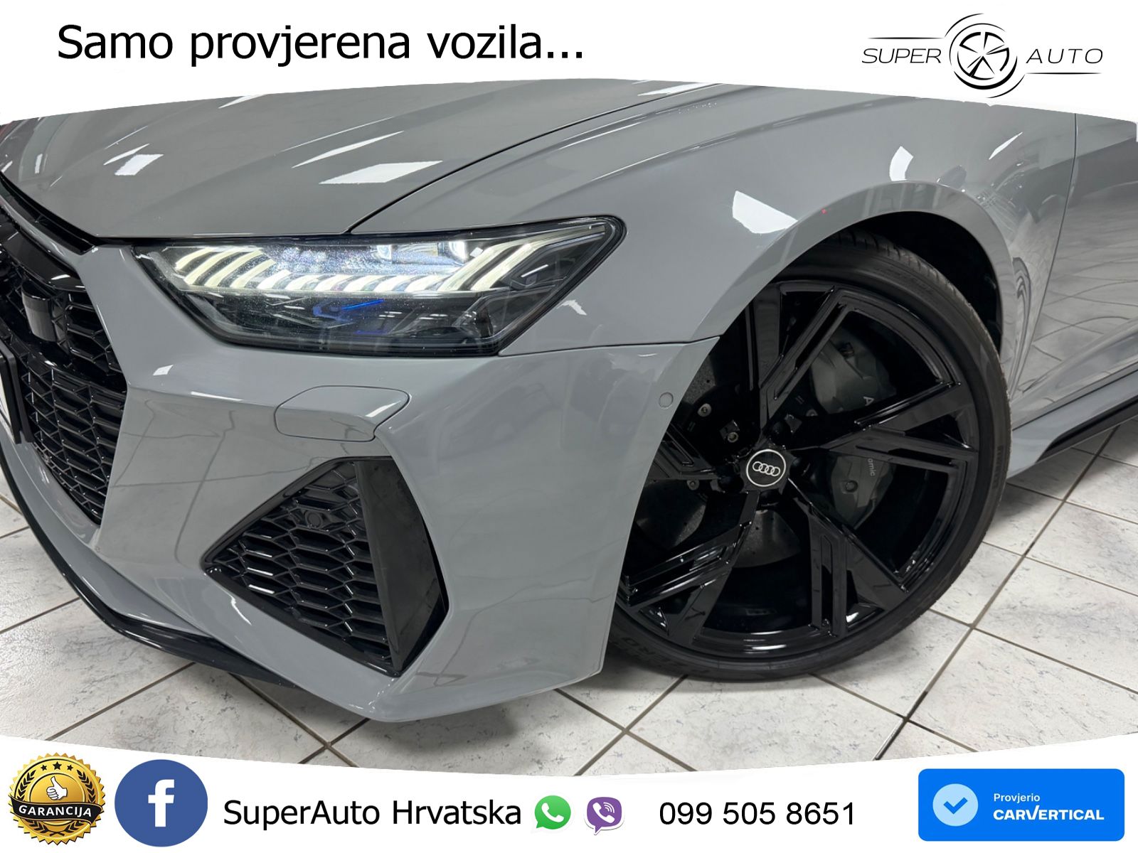 Audi RS6 Avant 4.0 TFSI V8 (600 KS) quattro Tiptronic LED+GR SJED+ACC