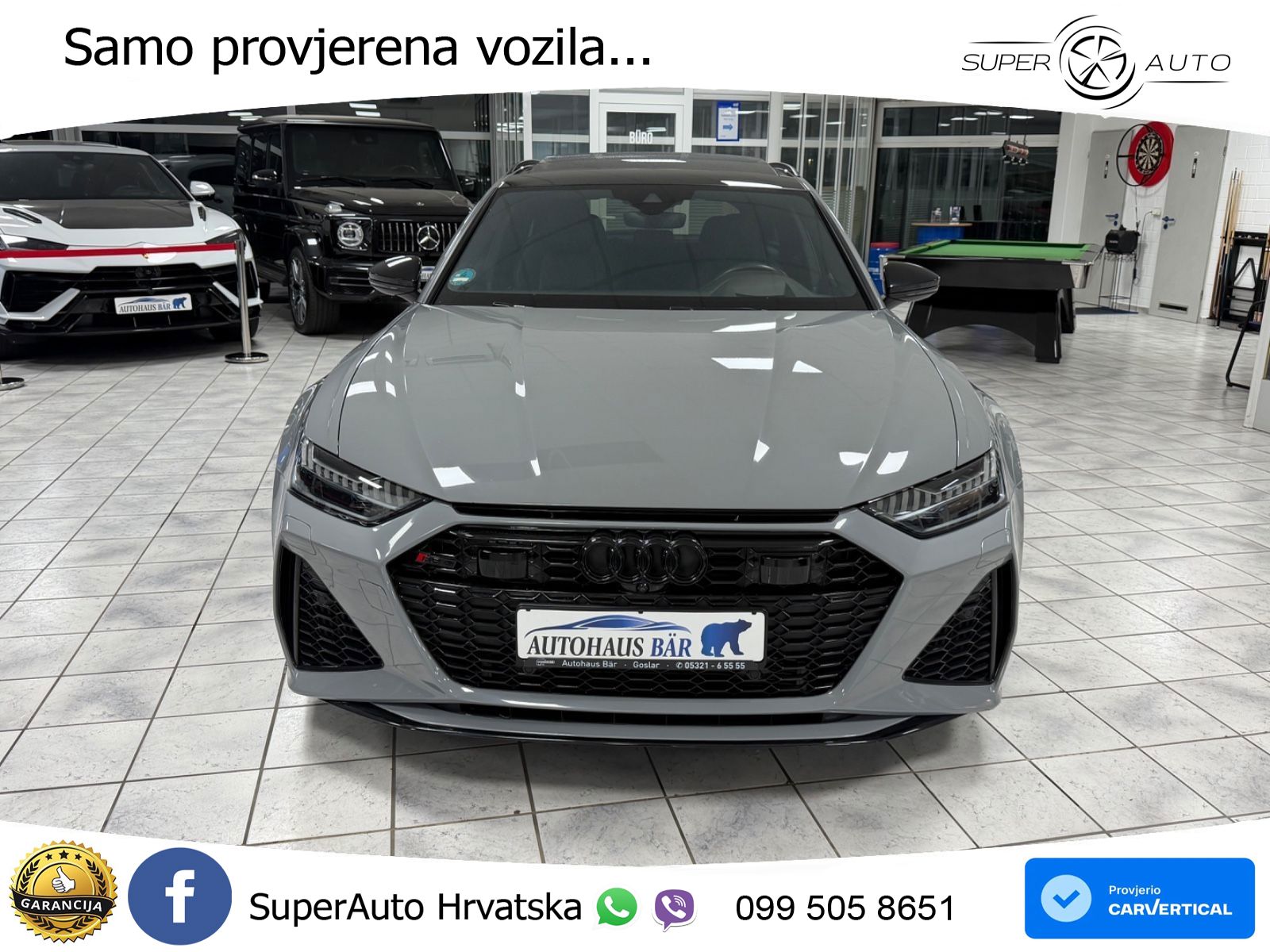 Audi RS6 Avant 4.0 TFSI V8 (600 KS) quattro Tiptronic LED+GR SJED+ACC
