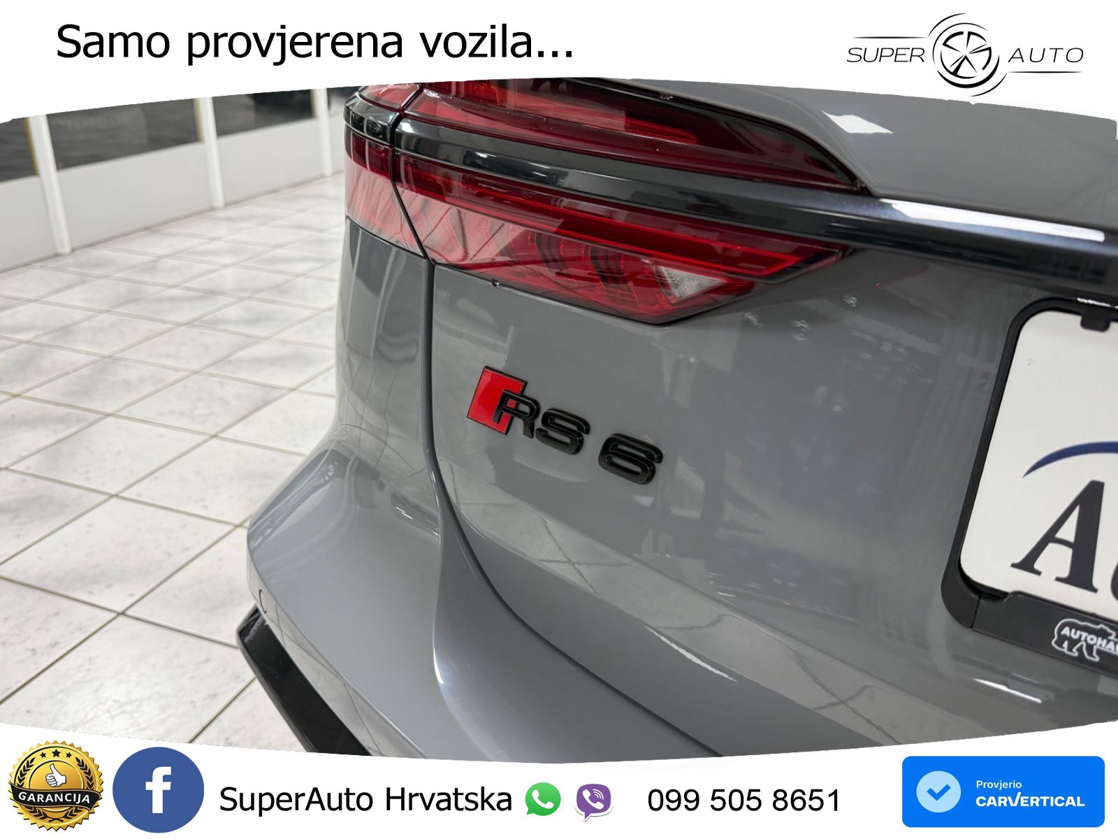 Audi RS6 Avant 4.0 TFSI V8 (600 KS) quattro Tiptronic LED+GR SJED+ACC