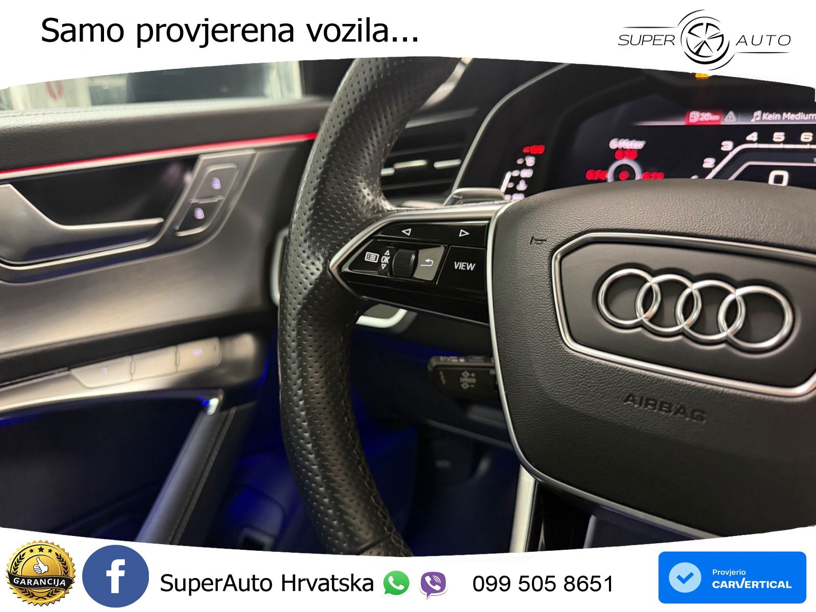 Audi RS6 Avant 4.0 TFSI V8 (600 KS) quattro Tiptronic LED+GR SJED+ACC