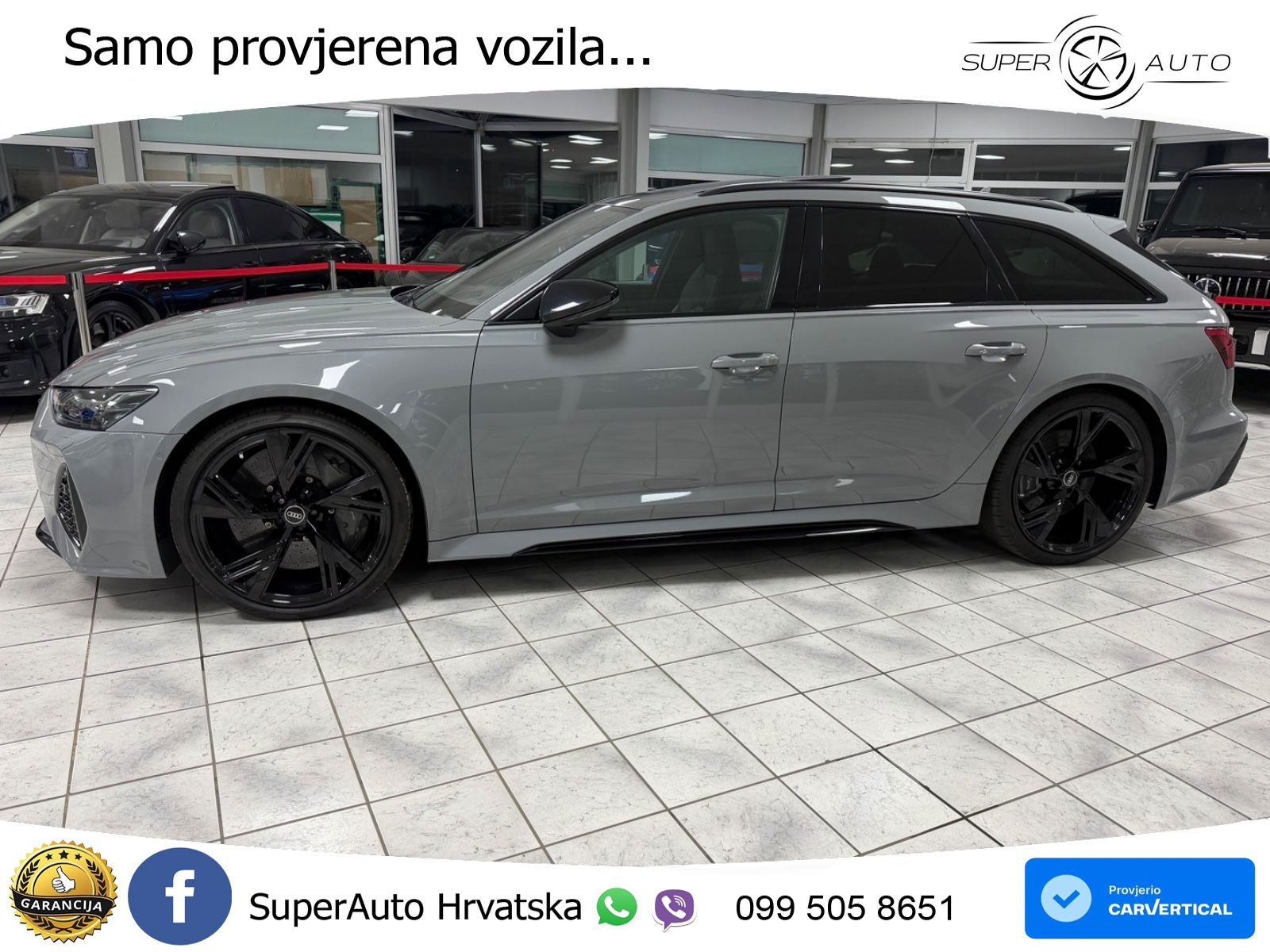 Audi RS6 Avant 4.0 TFSI V8 (600 KS) quattro Tiptronic LED+GR SJED+ACC