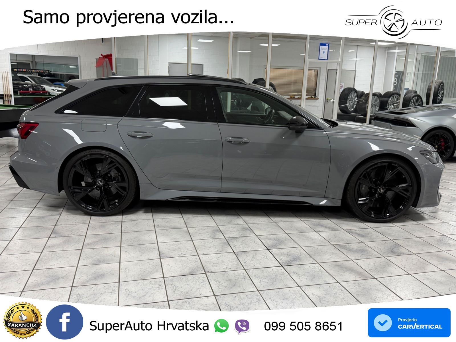 Audi RS6 Avant 4.0 TFSI V8 (600 KS) quattro Tiptronic LED+GR SJED+ACC