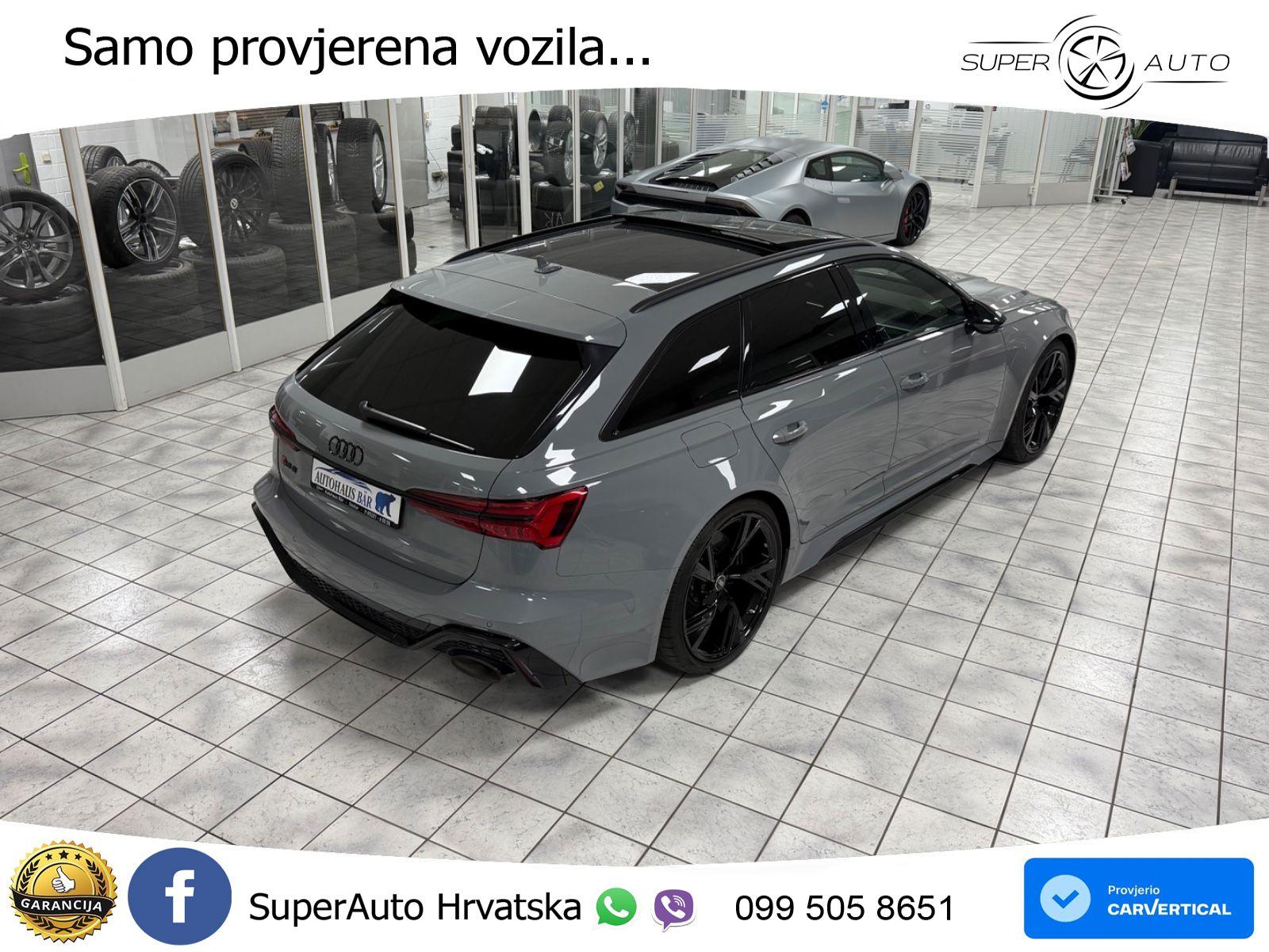 Audi RS6 Avant 4.0 TFSI V8 (600 KS) quattro Tiptronic LED+GR SJED+ACC