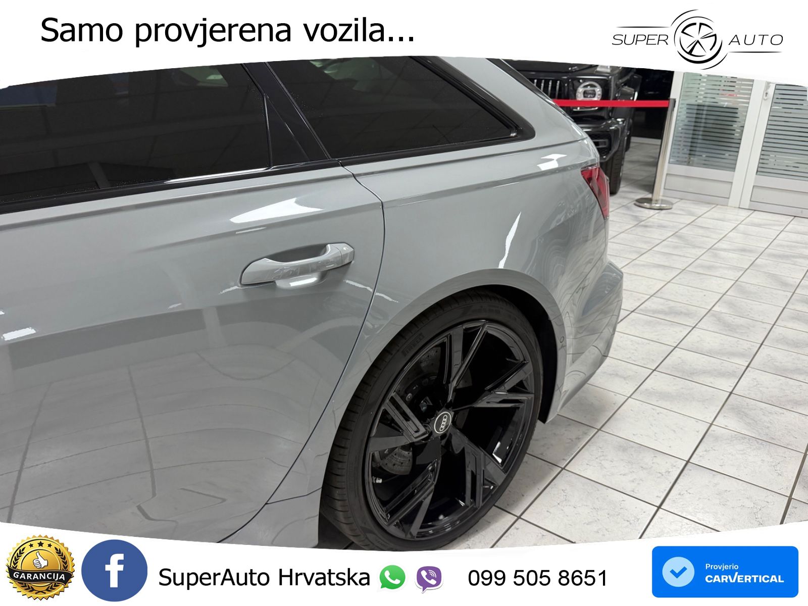 Audi RS6 Avant 4.0 TFSI V8 (600 KS) quattro Tiptronic LED+GR SJED+ACC