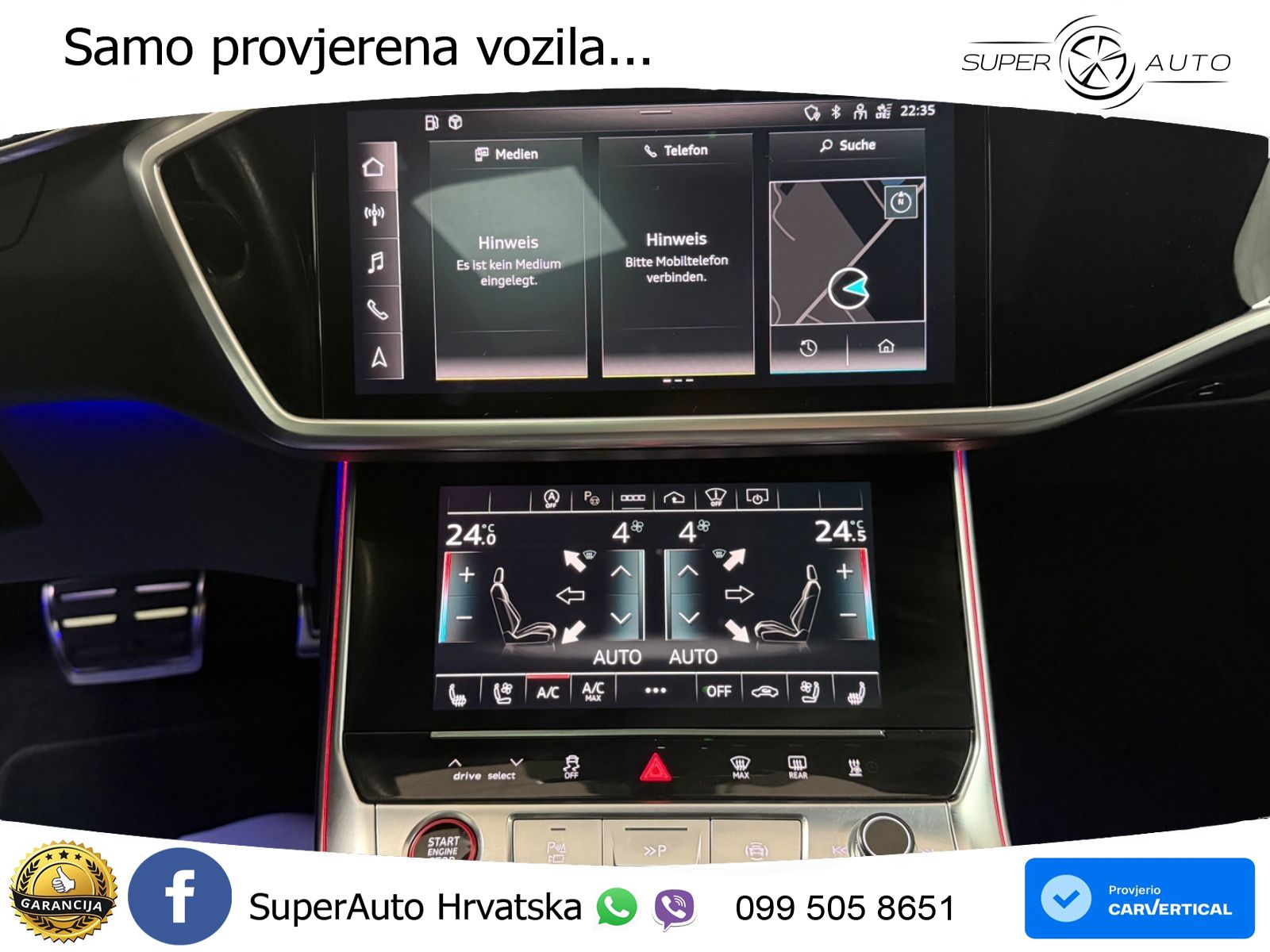Audi RS6 Avant 4.0 TFSI V8 (600 KS) quattro Tiptronic LED+GR SJED+ACC