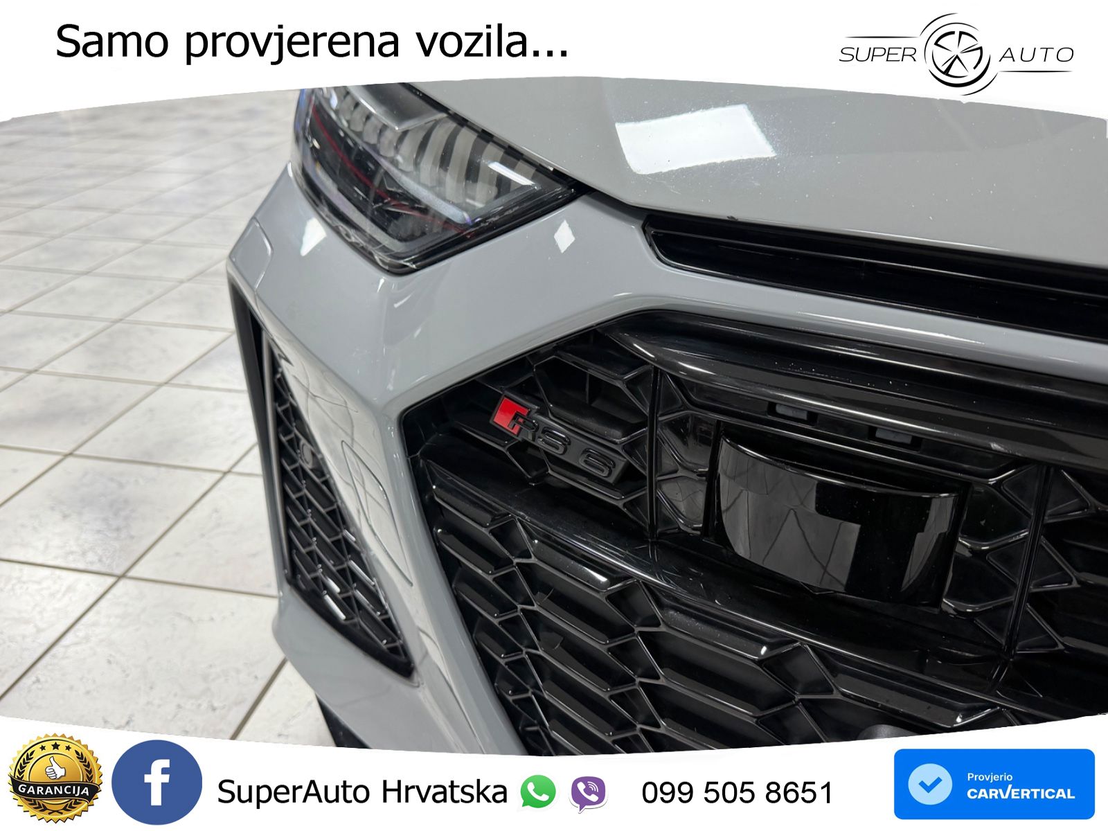 Audi RS6 Avant 4.0 TFSI V8 (600 KS) quattro Tiptronic LED+GR SJED+ACC
