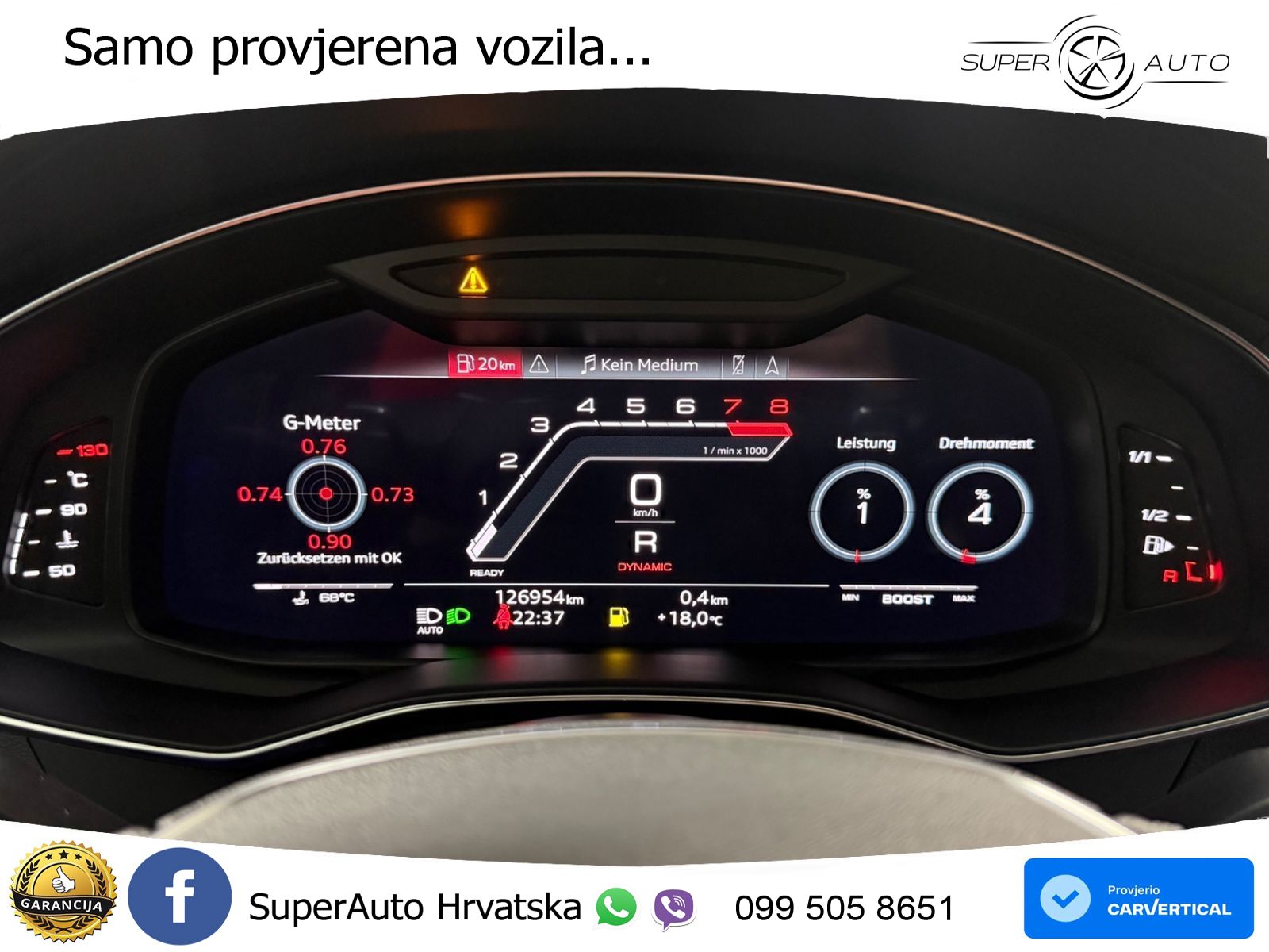 Audi RS6 Avant 4.0 TFSI V8 (600 KS) quattro Tiptronic LED+GR SJED+ACC