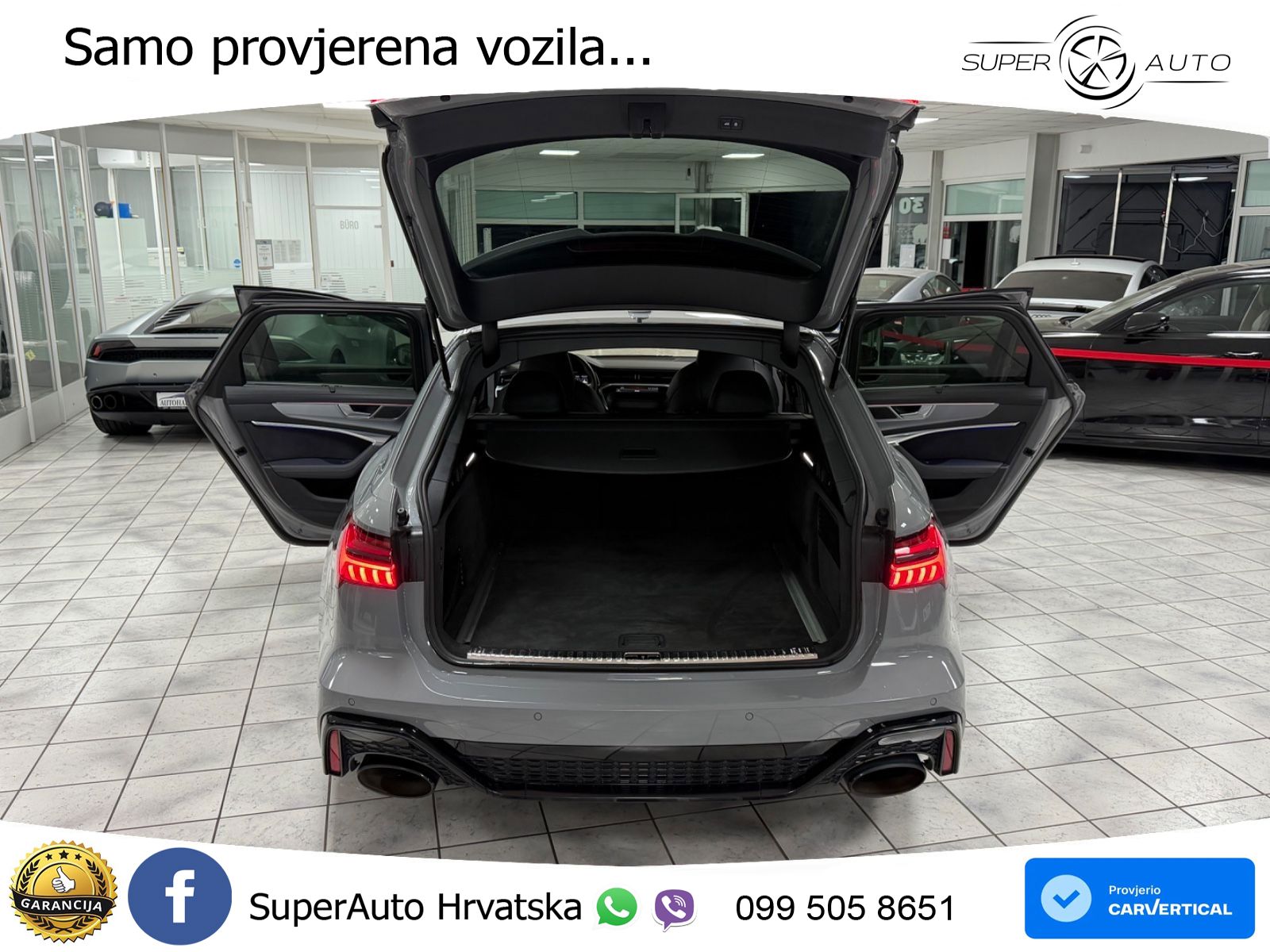 Audi RS6 Avant 4.0 TFSI V8 (600 KS) quattro Tiptronic LED+GR SJED+ACC