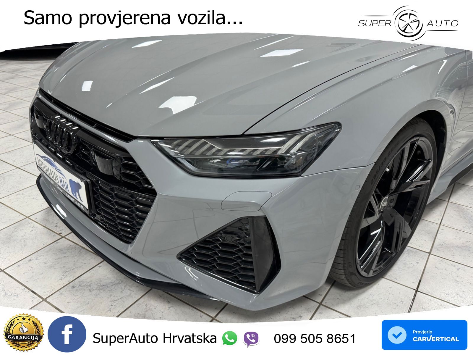 Audi RS6 Avant 4.0 TFSI V8 (600 KS) quattro Tiptronic LED+GR SJED+ACC