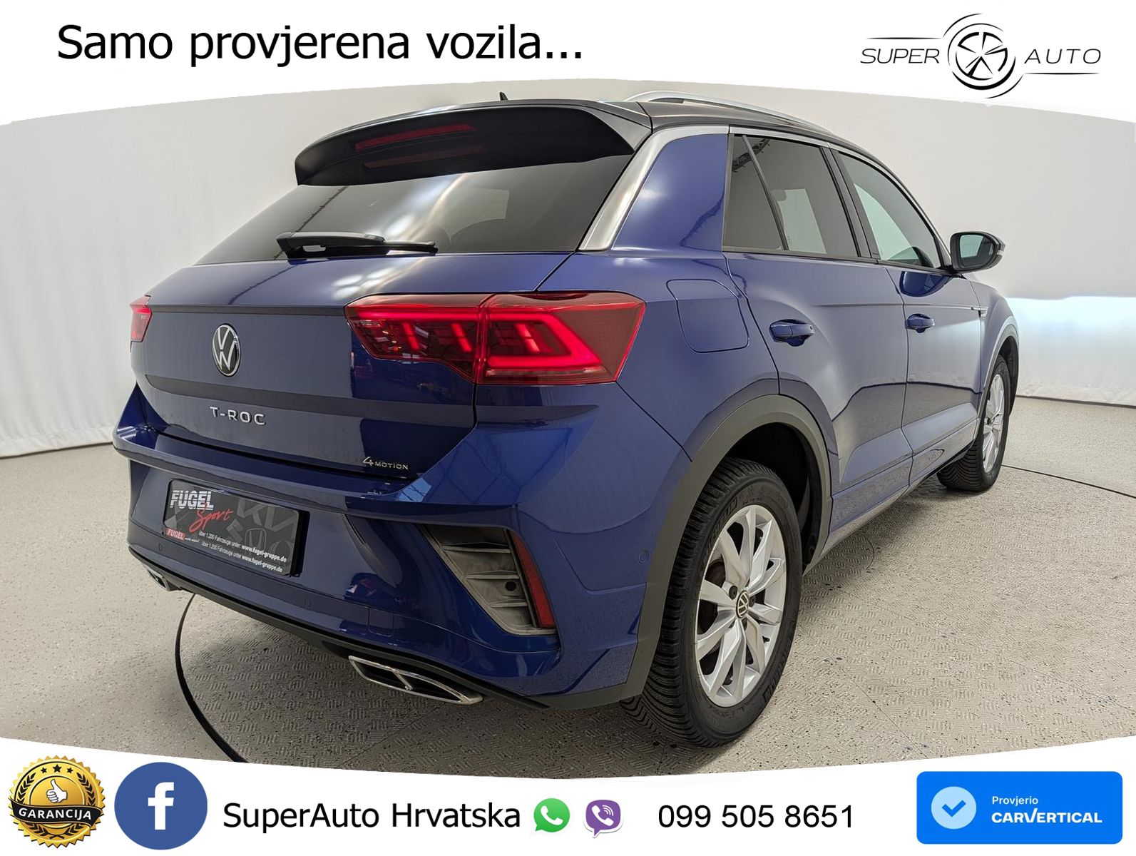 Volkswagen T-Roc I 2.0 TDI (150 KS) DSG LED+GR SJED+ACC