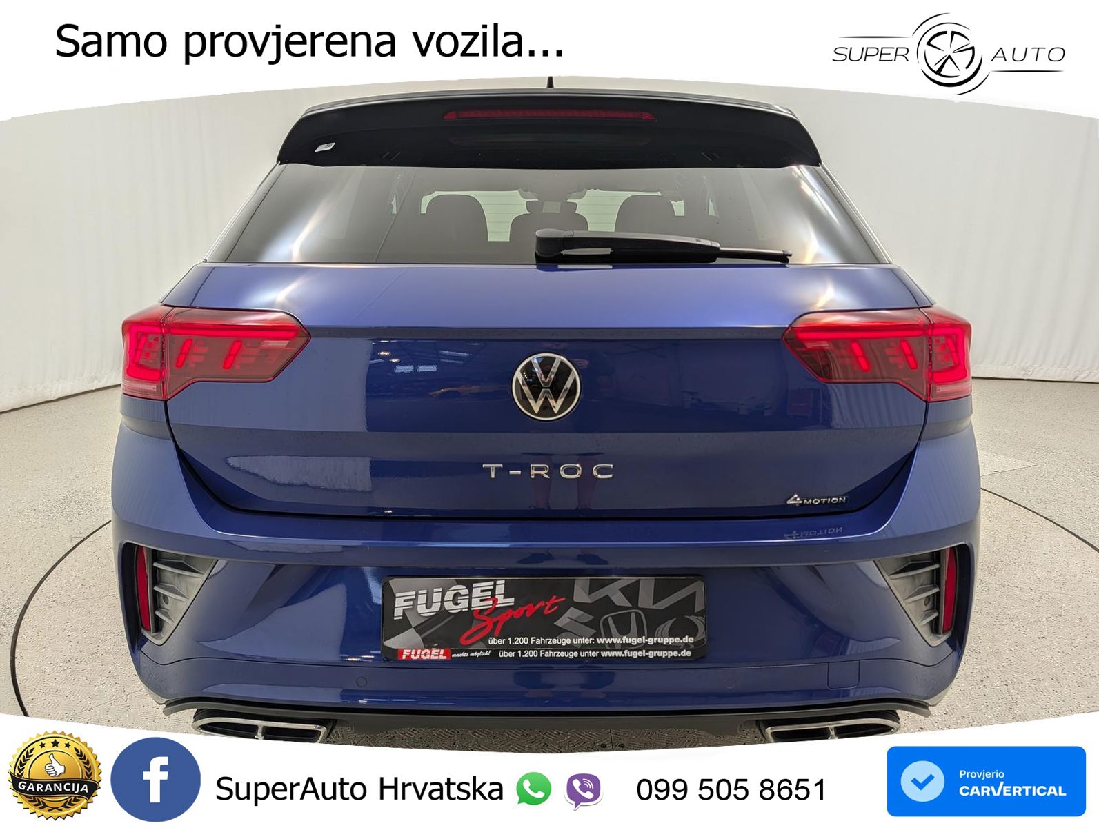 Volkswagen T-Roc I 2.0 TDI (150 KS) DSG LED+GR SJED+ACC