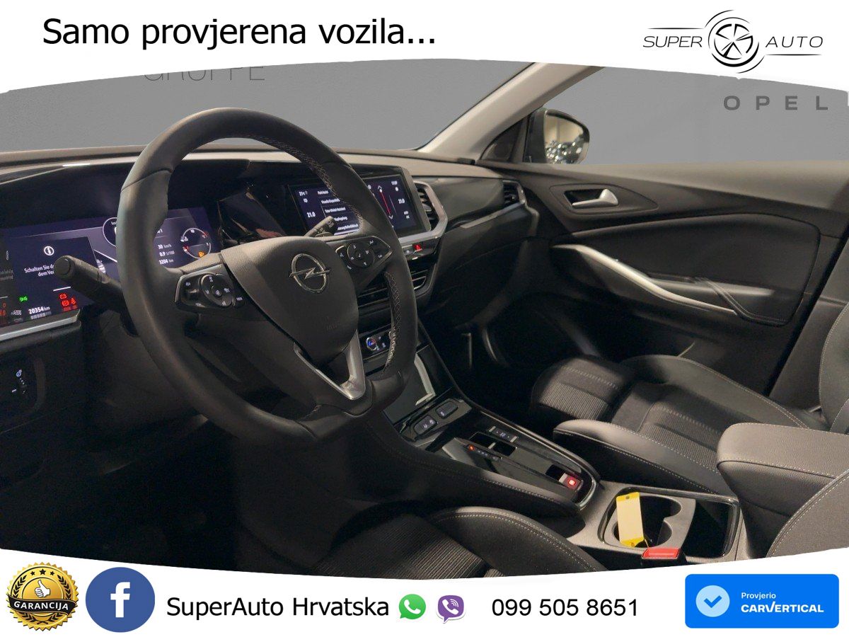 Opel Grandland 1.2i Turbo (130 KS) Automatic GS LED+GR SJED+ACC