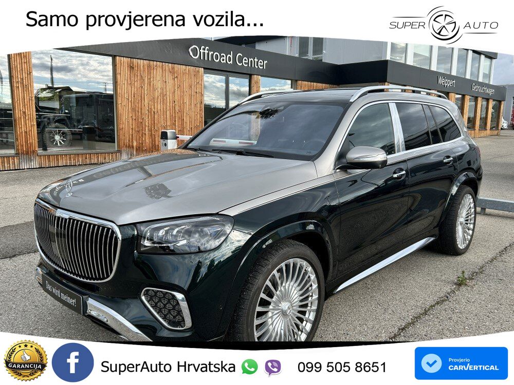 Mercedes Maybach GLS 600 V8 (557 KS) EQ Boost 4MATIC 9G-TRONIC ACC+HEAD+4xGR SJED+360+PANO