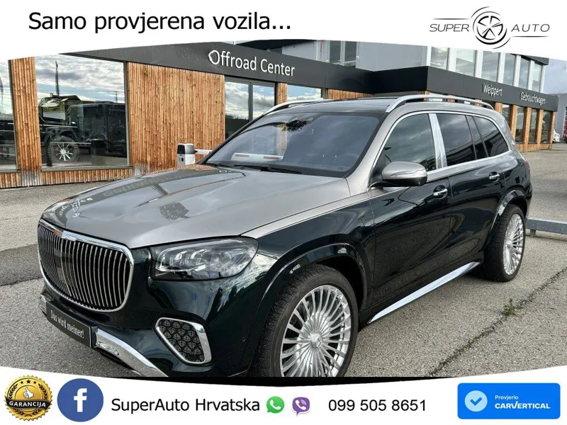 Mercedes Maybach GLS 600 V8 (557 KS) EQ Boost 4MATIC 9G-TRONIC ACC+HEAD+4xGR SJED+360+PANO