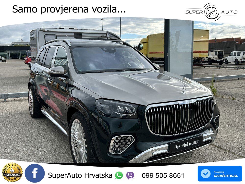 Mercedes Maybach GLS 600 V8 (557 KS) EQ Boost 4MATIC 9G-TRONIC ACC+HEAD+4xGR SJED+360+PANO