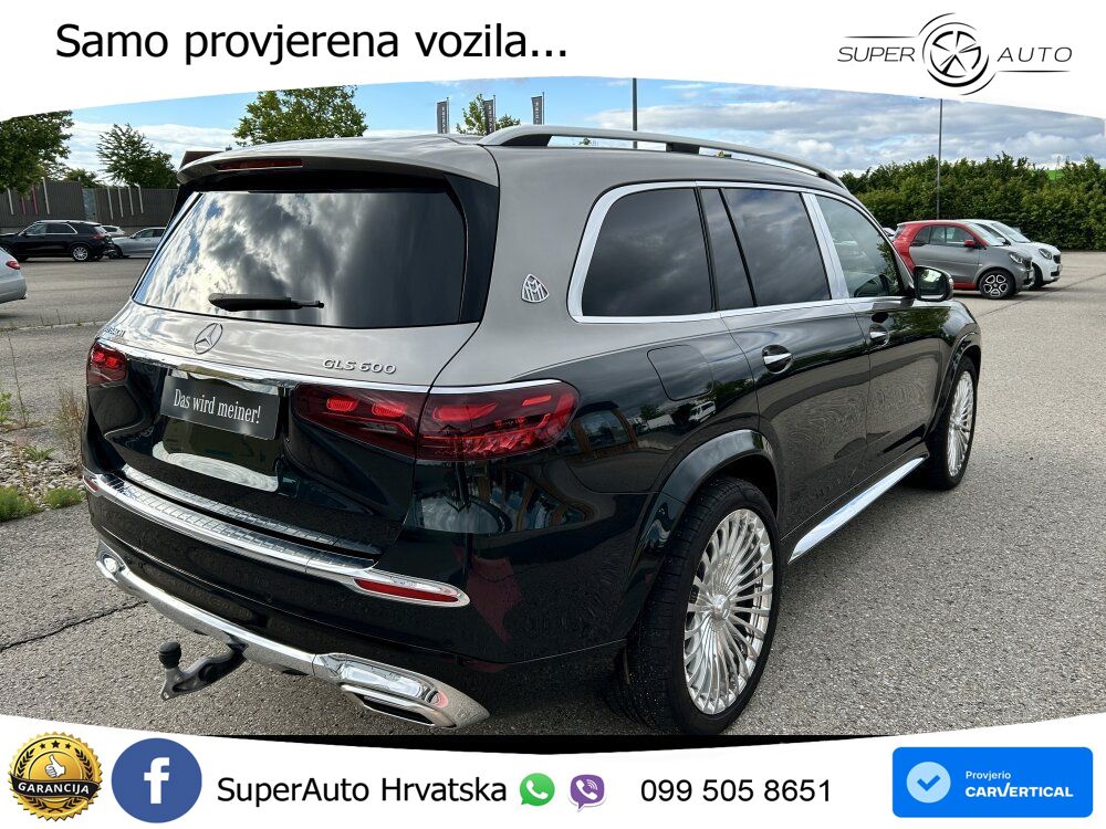 Mercedes Maybach GLS 600 V8 (557 KS) EQ Boost 4MATIC 9G-TRONIC ACC+HEAD+4xGR SJED+360+PANO