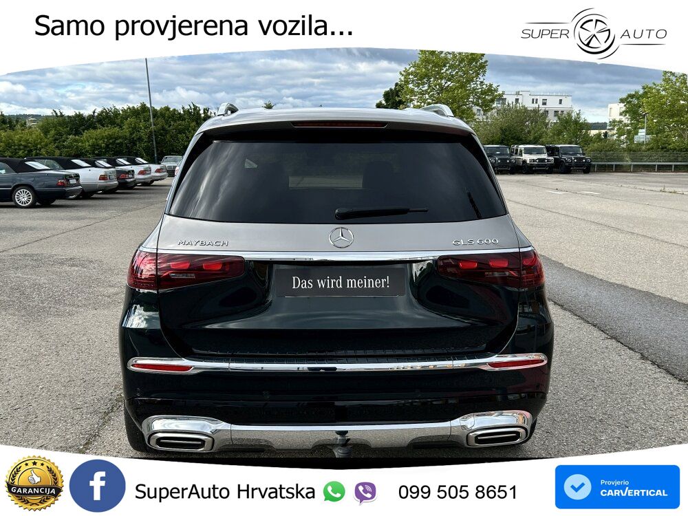Mercedes Maybach GLS 600 V8 (557 KS) EQ Boost 4MATIC 9G-TRONIC ACC+HEAD+4xGR SJED+360+PANO