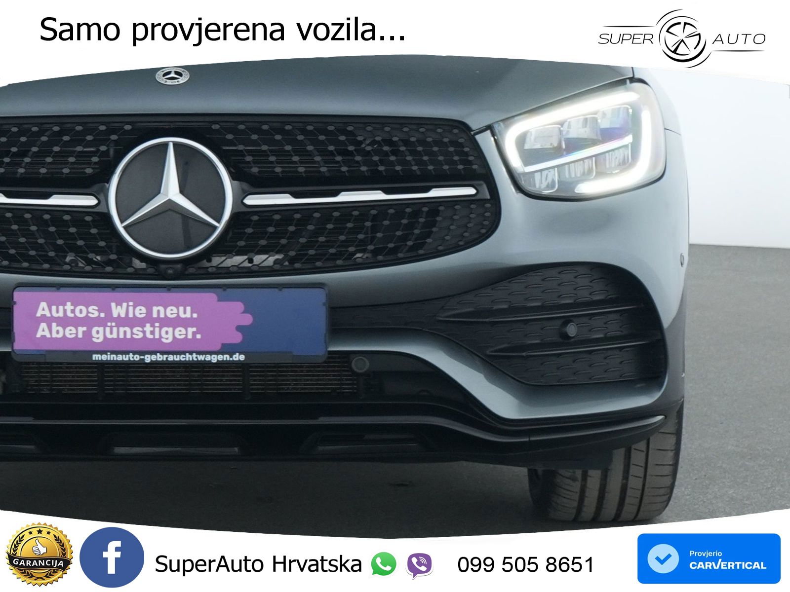 Mercedes GLC 200 (197 KS) 4MATIC G-TRONIC AMG LED+GR SJED+ACC